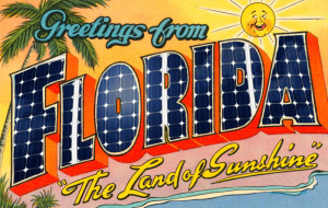 Florida solar sunshine state